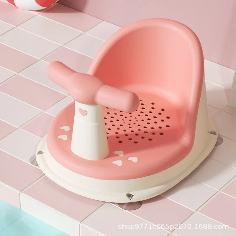 Transform Bath Time with Our Portable Shower Seat for Kids - The Essential Growth Accessory for Newborns and Young Children