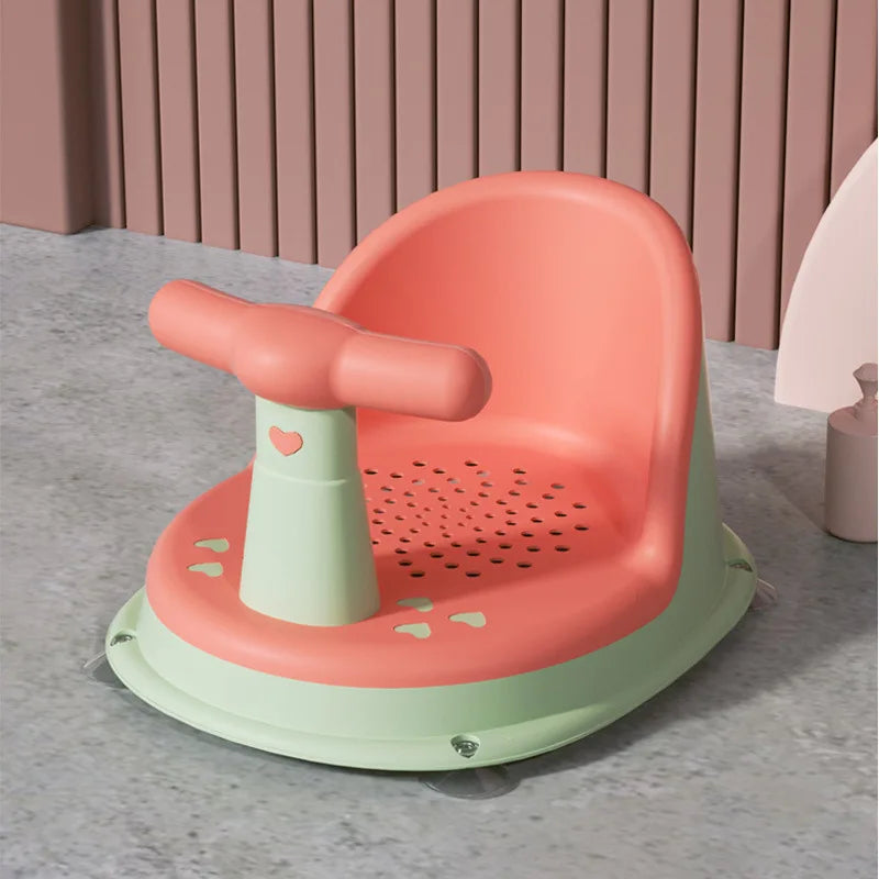 Transform Bath Time with Our Portable Shower Seat for Kids - The Essential Growth Accessory for Newborns and Young Children