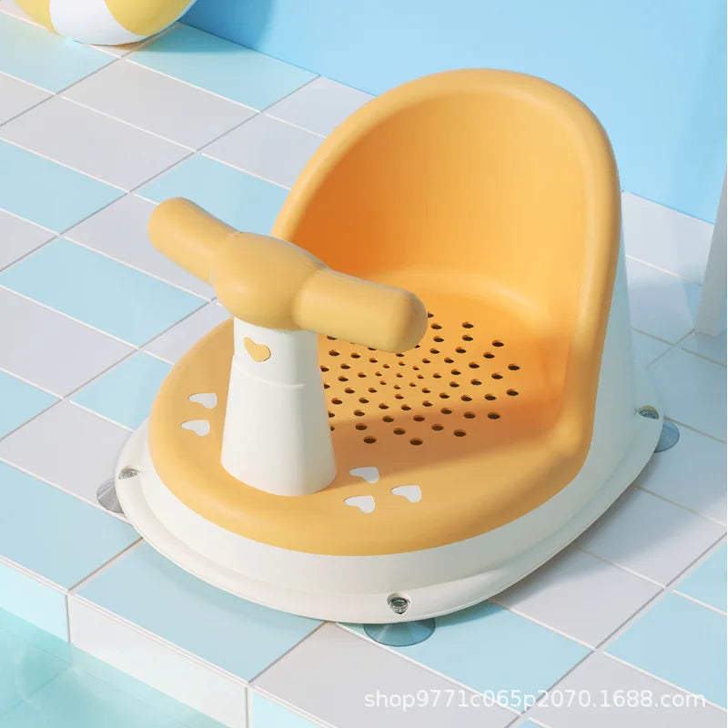 Transform Bath Time with Our Portable Shower Seat for Kids - The Essential Growth Accessory for Newborns and Young Children