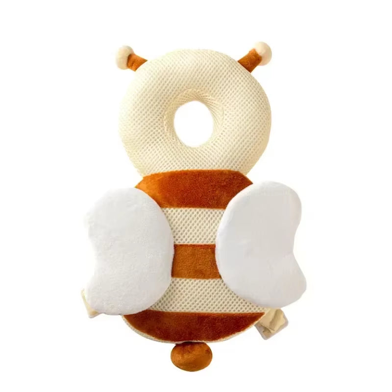 BeeSecure Toddler Angel Bee Head Protector - The Soft, Safe Cushion for Your Little Explorer (Ages 1-3)