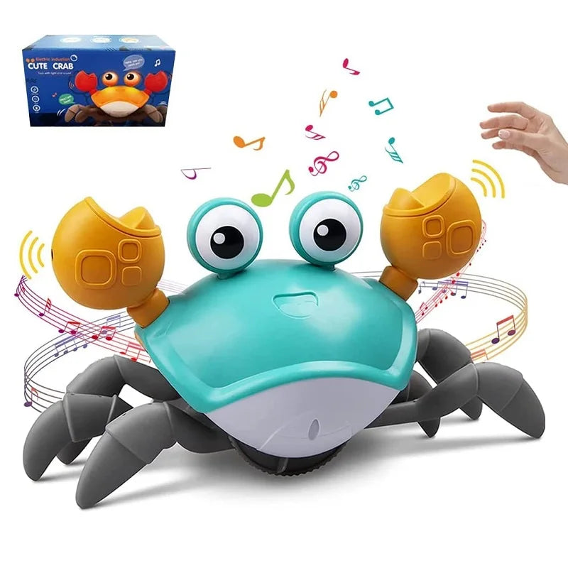 Interactive Dancing Crab Escape Toy for Babies - Fun Crawling Activity & Perfect Birthday Gift!