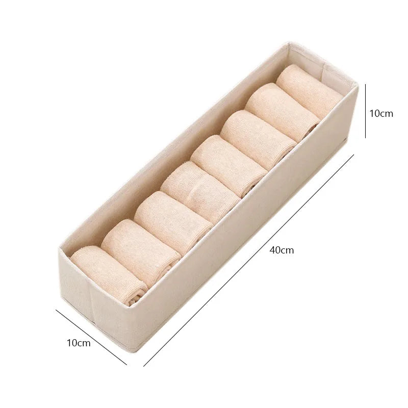 Stylish Visible Wardrobe Storage Organizer - Perfect Drawer Box for T-Shirts, Jeans, Underwear, and Pants