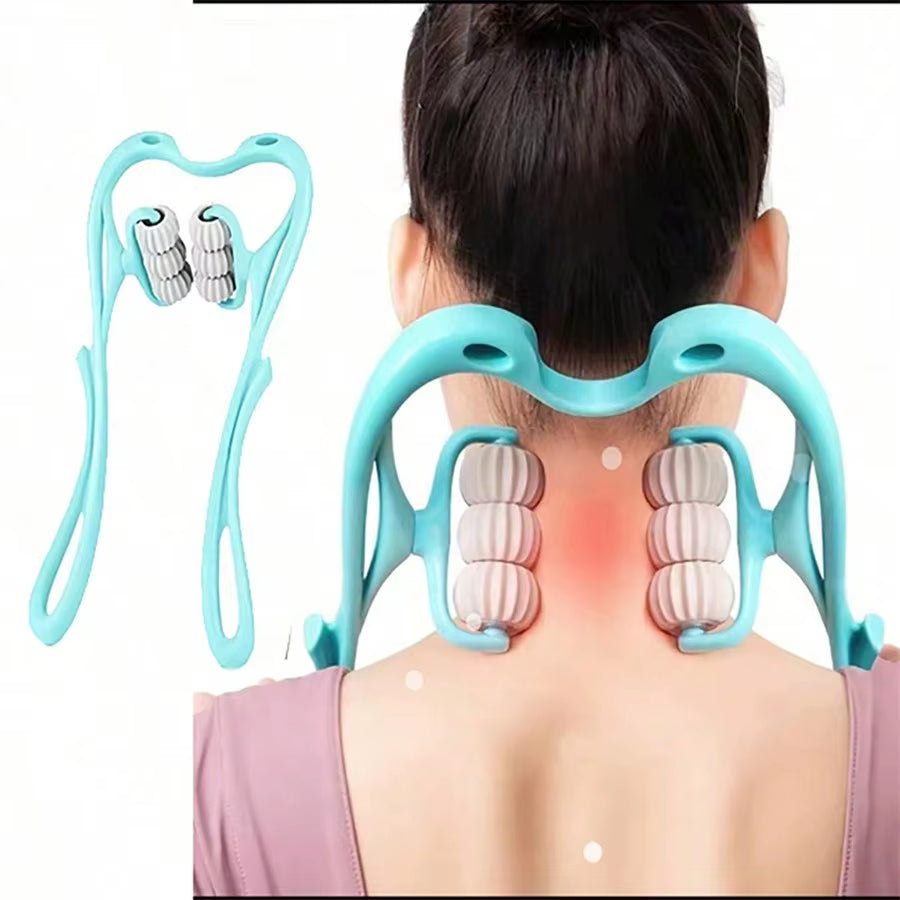 Ultimate Portable Neck Massager - Versatile Roller for Relaxation of Neck, Back, Arms, and Legs!