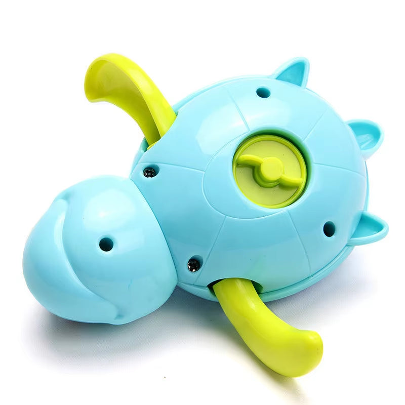 Cute Swimming Turtle Bath Toy - Classic Clockwork Tortoise for Kids - Fun Water Play for Toddlers at Pool & Beach