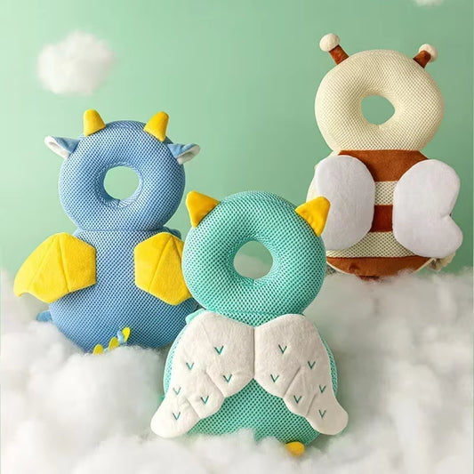 BeeSecure Toddler Angel Bee Head Protector - The Soft, Safe Cushion for Your Little Explorer (Ages 1-3)