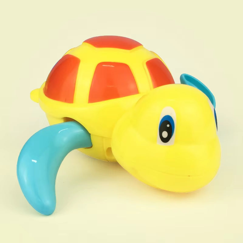 Cute Swimming Turtle Bath Toy - Classic Clockwork Tortoise for Kids - Fun Water Play for Toddlers at Pool & Beach