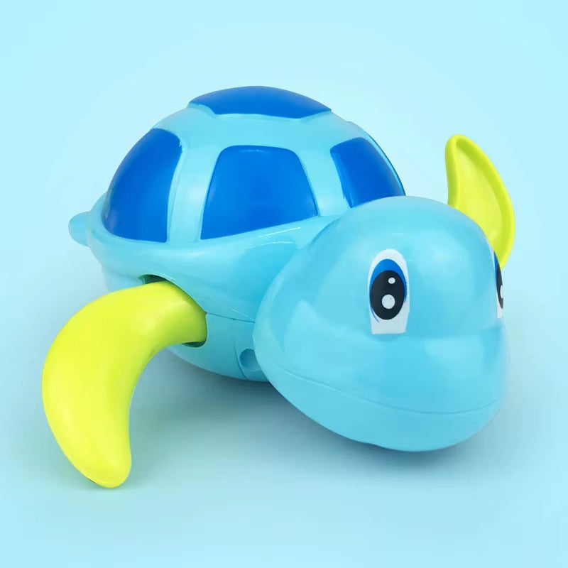 Cute Swimming Turtle Bath Toy - Classic Clockwork Tortoise for Kids - Fun Water Play for Toddlers at Pool & Beach