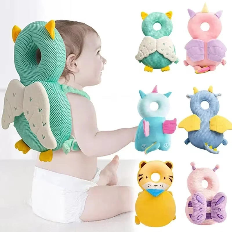 BeeSecure Toddler Angel Bee Head Protector - The Soft, Safe Cushion for Your Little Explorer (Ages 1-3)