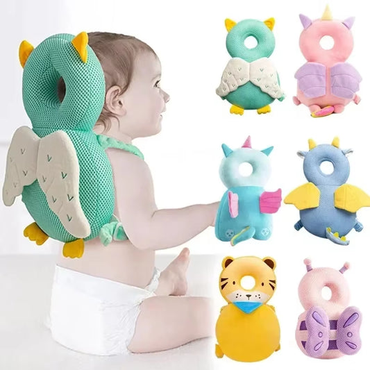 BeeSecure Toddler Angel Bee Head Protector - The Soft, Safe Cushion for Your Little Explorer (Ages 1-3)